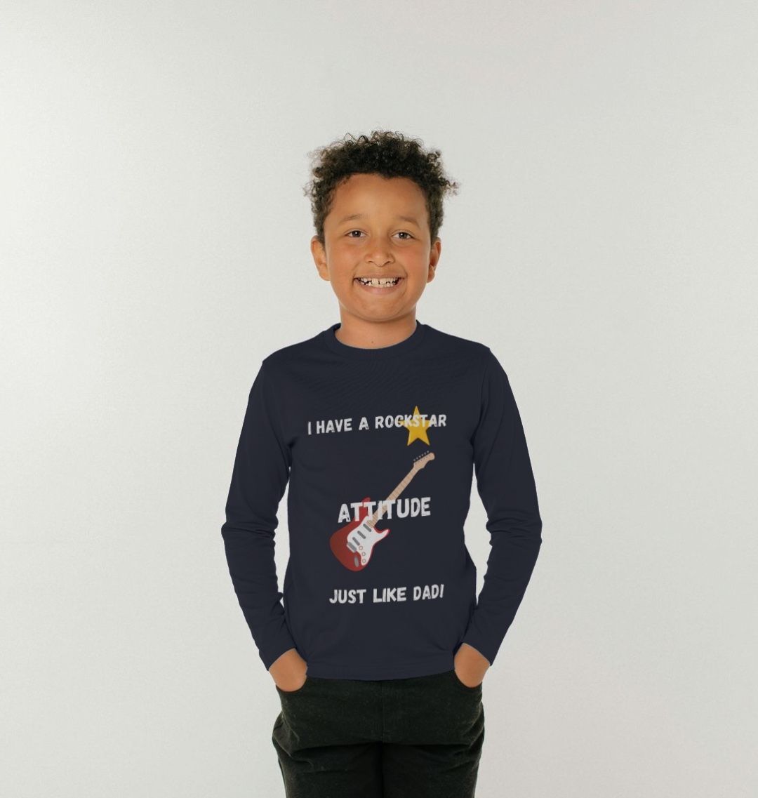 Kids Rockstar long sleeves Top