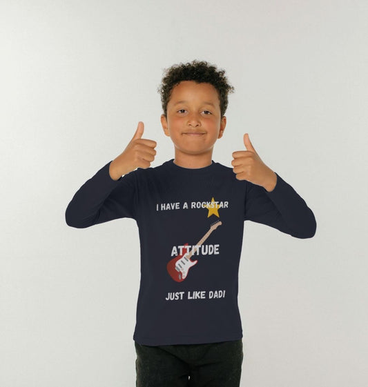 Kids Rockstar long sleeves Top